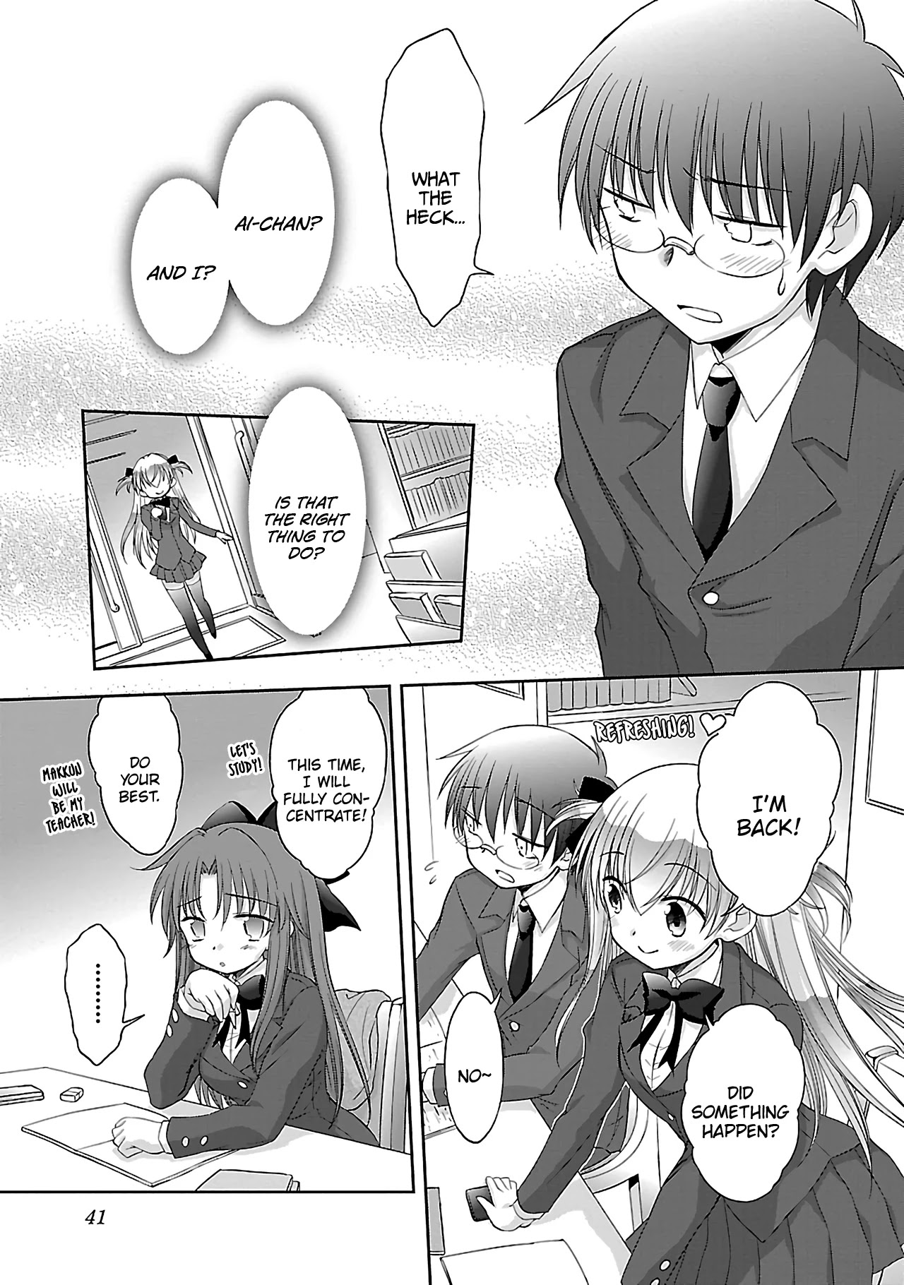 Otomari Honey Chapter 30 page 14 - Chapter 30: Is Matsuda-kun thinking about Aina!?