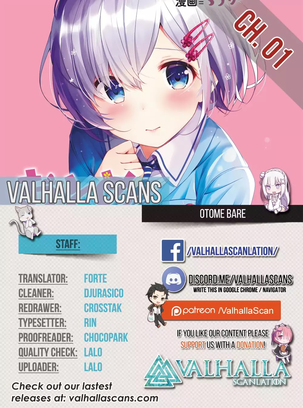Otome Bare Chapter 1 page 1 - Chapter 1