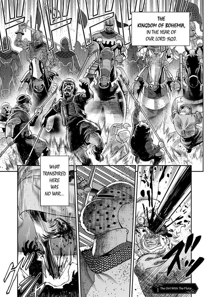 Otome Chikku Sensou Chapter 1 page 2 - Chapter 1 : The Girl With The Flute