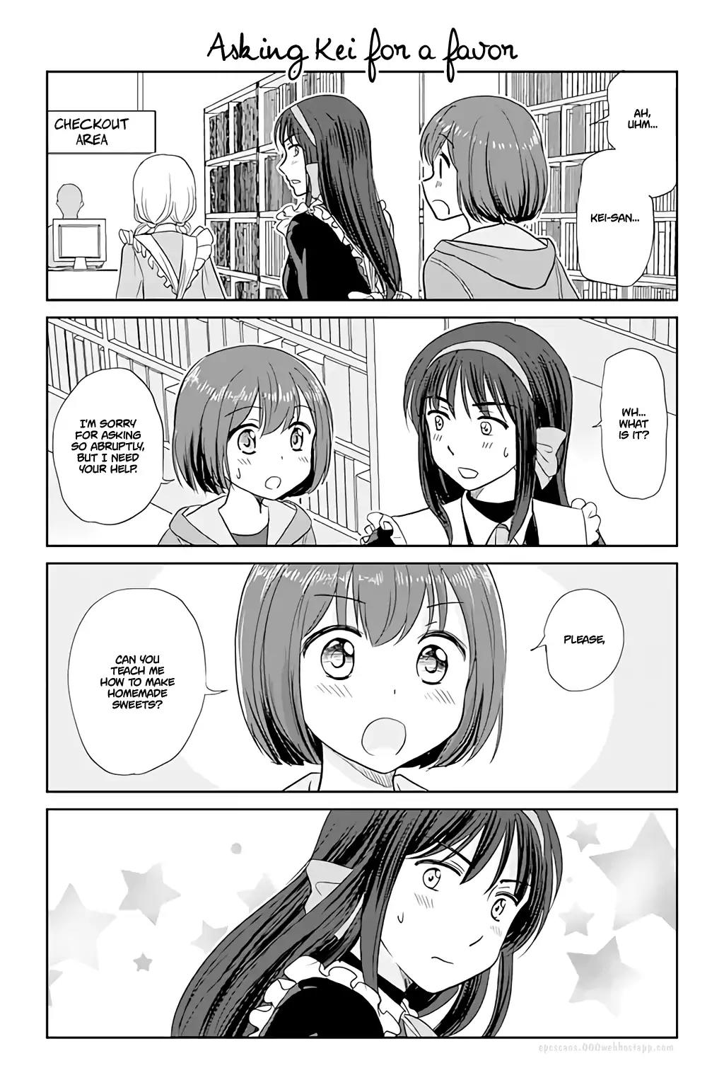 Otome Danshi ni Koisuru Otome Chapter 101 page 1 - Chapter 101: Asking Kei for a favor