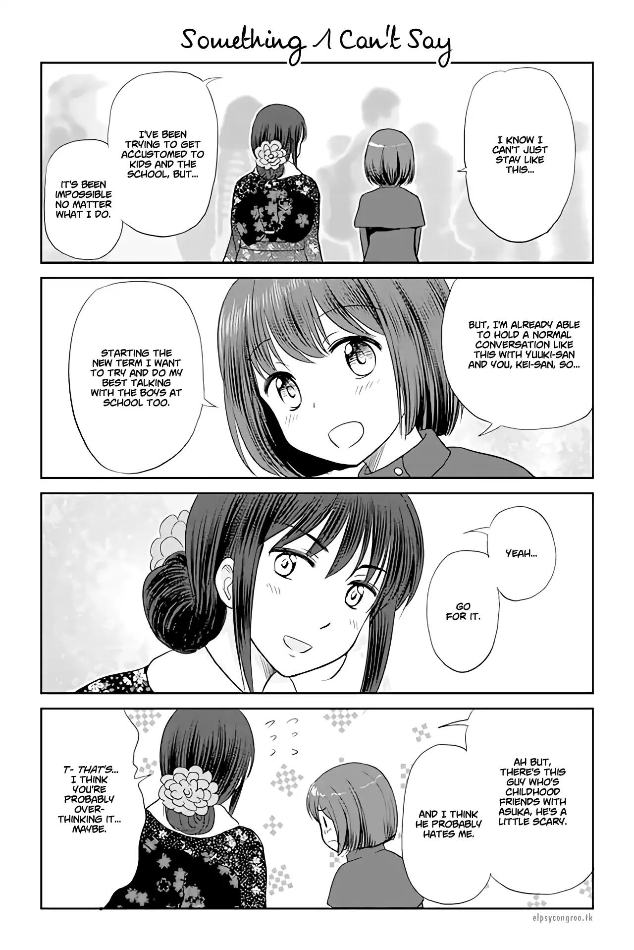 Otome Danshi ni Koisuru Otome Chapter 129 page 1 - Chapter 129: Someting I Can't Say
