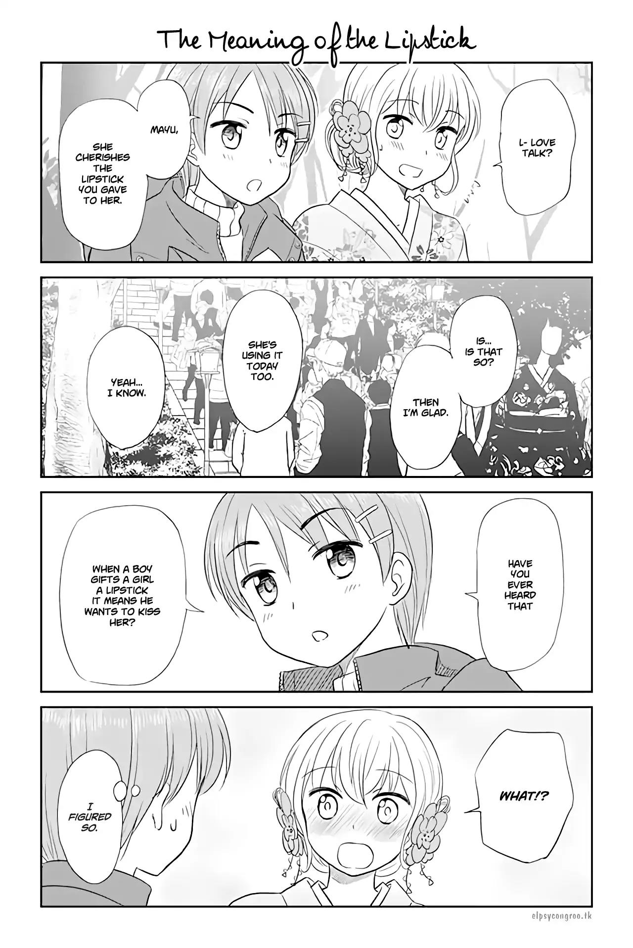 Otome Danshi ni Koisuru Otome Chapter 132 page 1 - Chapter 132: The Meaning of the Lipstick