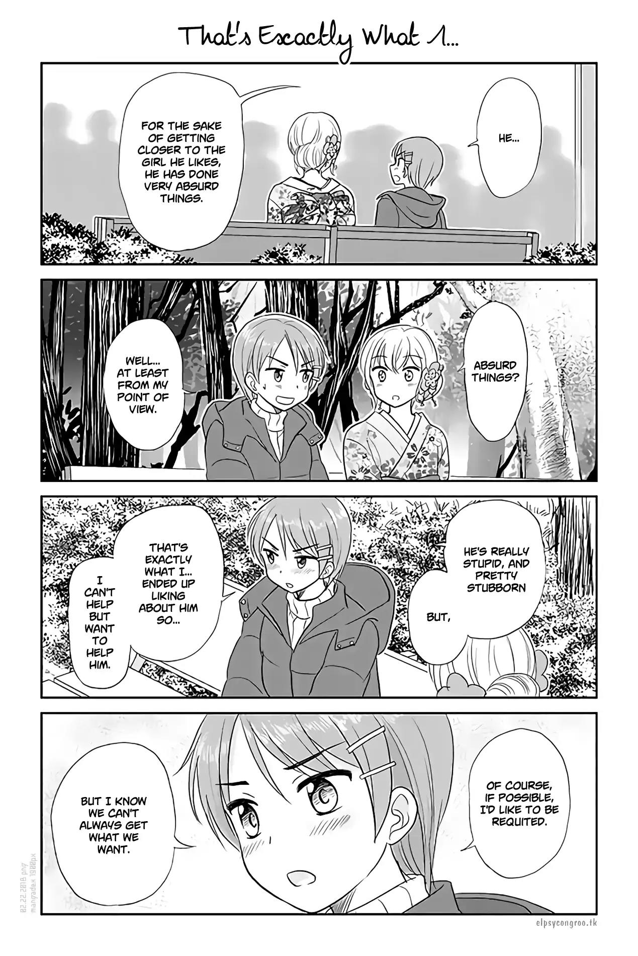 Otome Danshi ni Koisuru Otome Chapter 139 page 1 - Chapter 139: That’s Exactly What I…