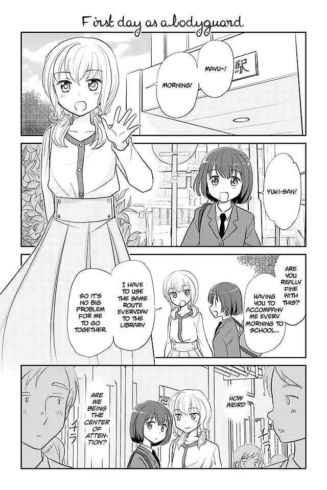Otome Danshi ni Koisuru Otome Chapter 15 page 1 - Chapter 15: First day as a bodyguard