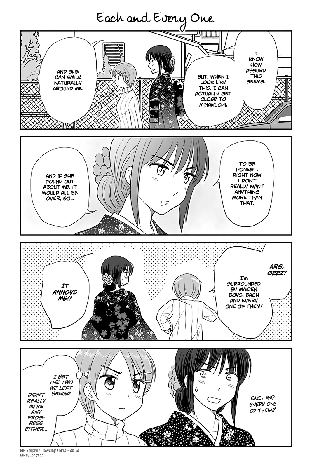 Otome Danshi ni Koisuru Otome Chapter 151 page 1 - Chapter 151: Each And Everyone