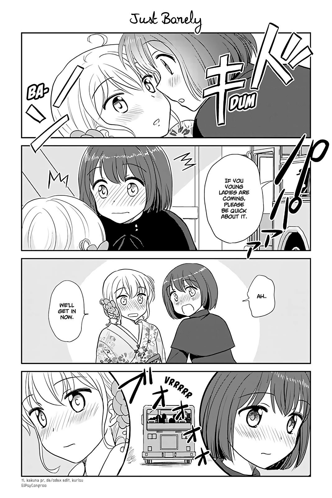 Otome Danshi ni Koisuru Otome Chapter 154 page 1 - Chapter 154: Just Barely