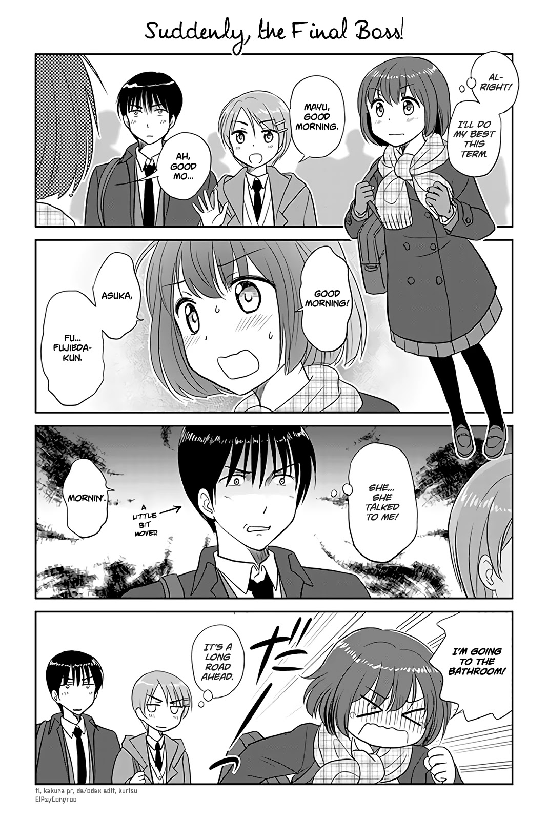 Otome Danshi ni Koisuru Otome Chapter 156 page 1 - Chapter 156: Suddenly, The Final Boss!