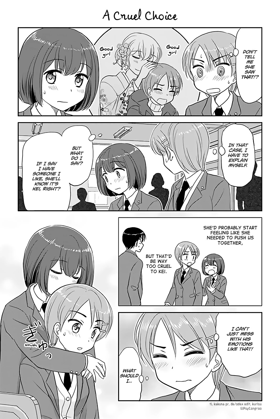 Otome Danshi ni Koisuru Otome Chapter 159 page 1 - Chapter 159: A Cruel Choice
