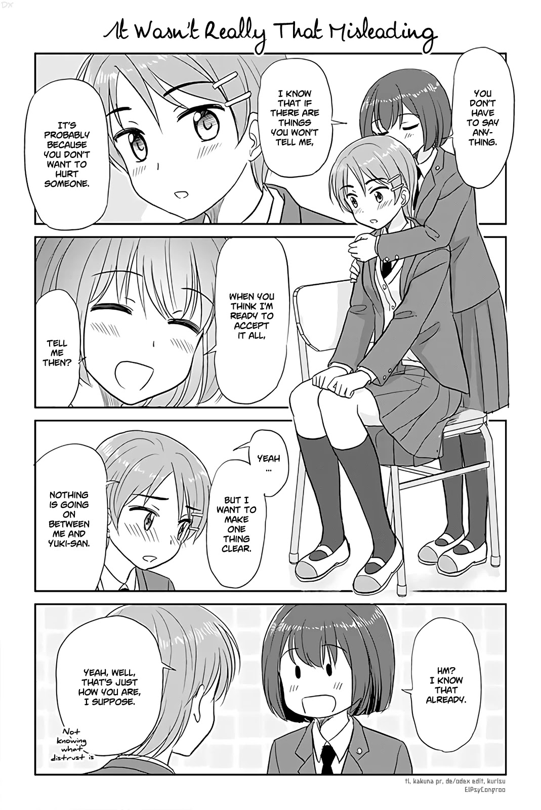 Otome Danshi ni Koisuru Otome Chapter 160 page 1 - Chapter 160: It Wasn't Really That Misleading