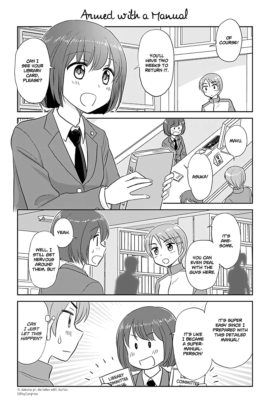 Otome Danshi ni Koisuru Otome Chapter 162 page 1 - Chapter 162: Armed with a Manual