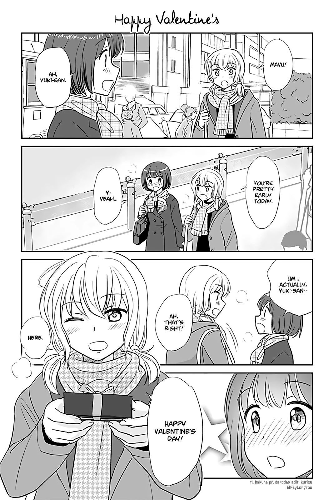 Otome Danshi ni Koisuru Otome Chapter 164 page 1 - Chapter 164: Happy Valentine's
