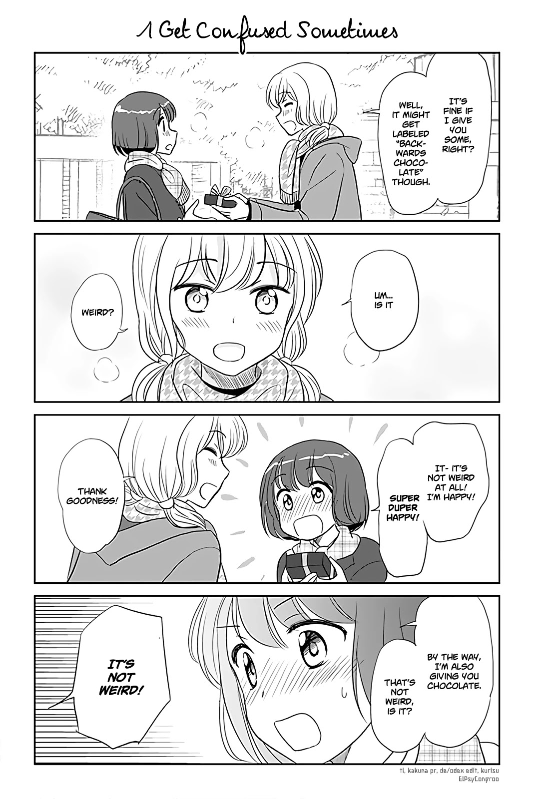 Otome Danshi ni Koisuru Otome Chapter 165 page 1 - Chapter 165: 1 Get Confused Sometimes
