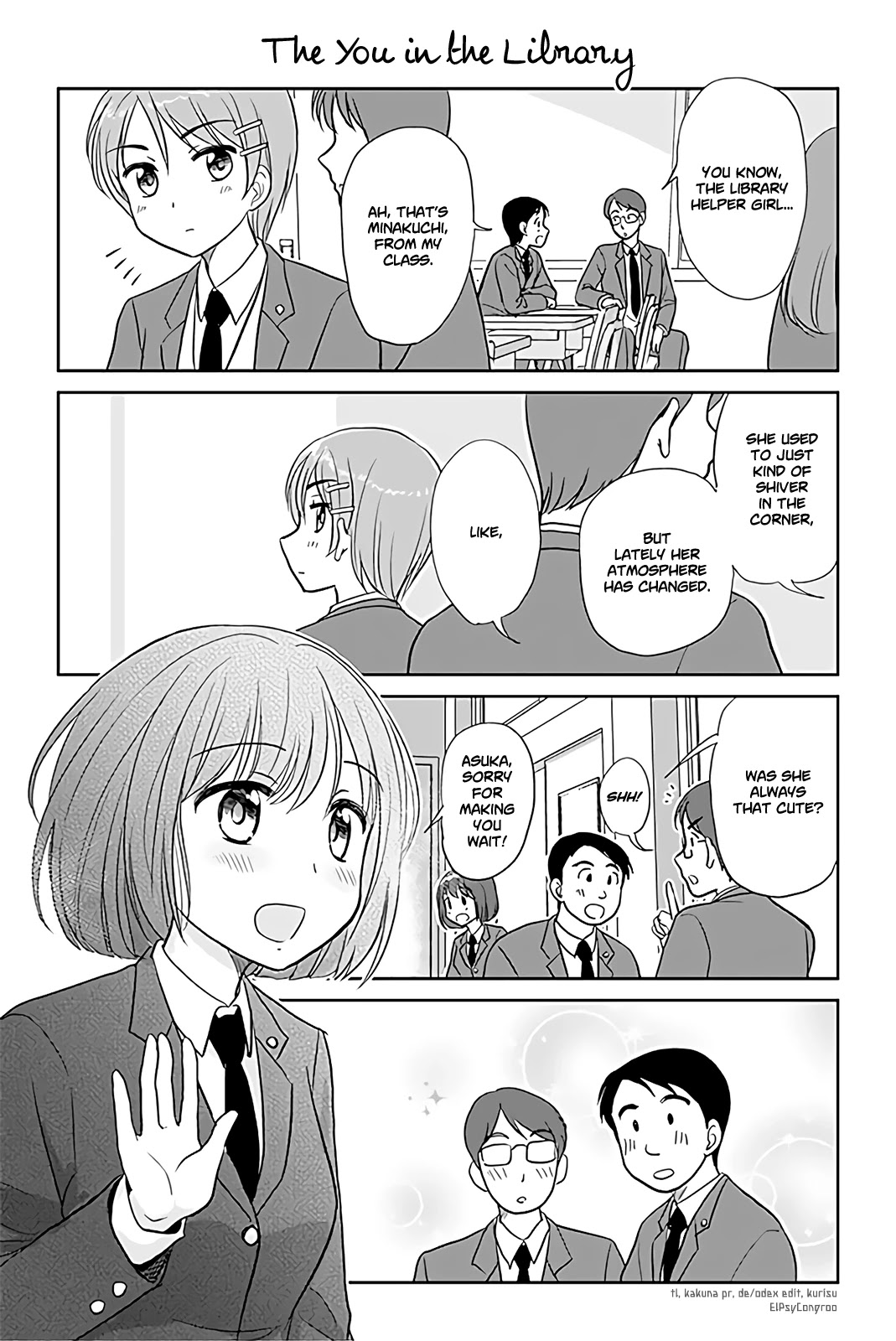 Otome Danshi ni Koisuru Otome Chapter 168 page 1 - Chapter 168: The You in the Library