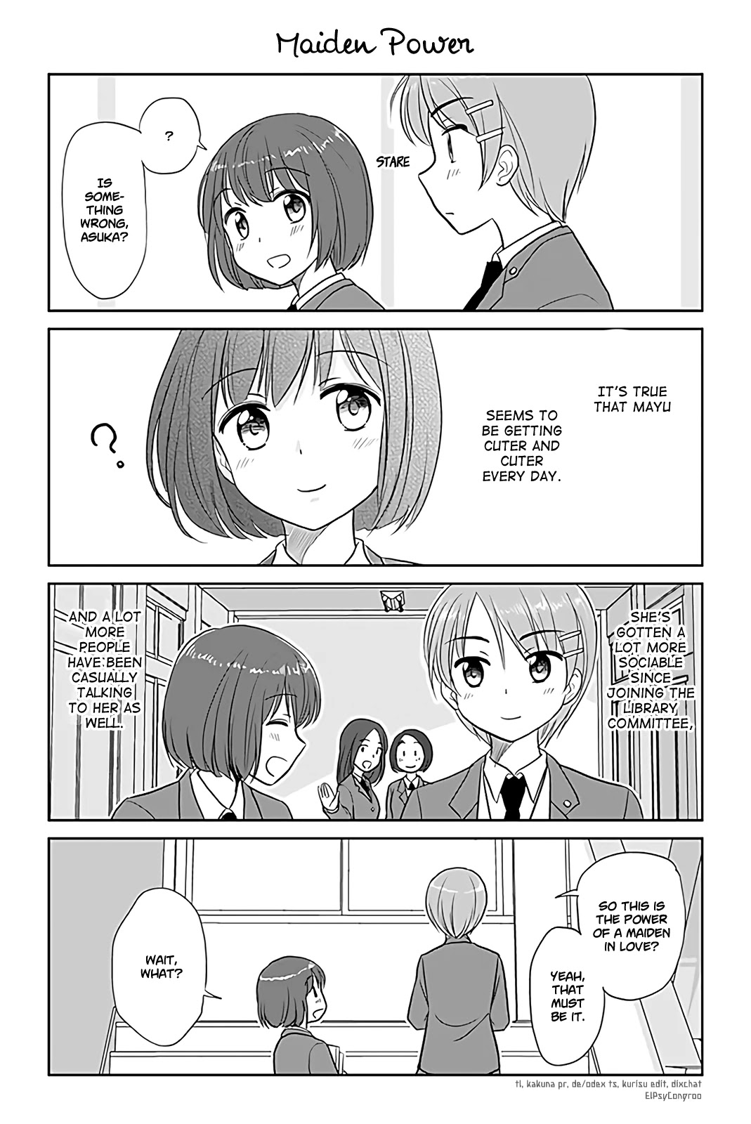 Otome Danshi ni Koisuru Otome Chapter 169 page 1 - Chapter 169: Maiden Power