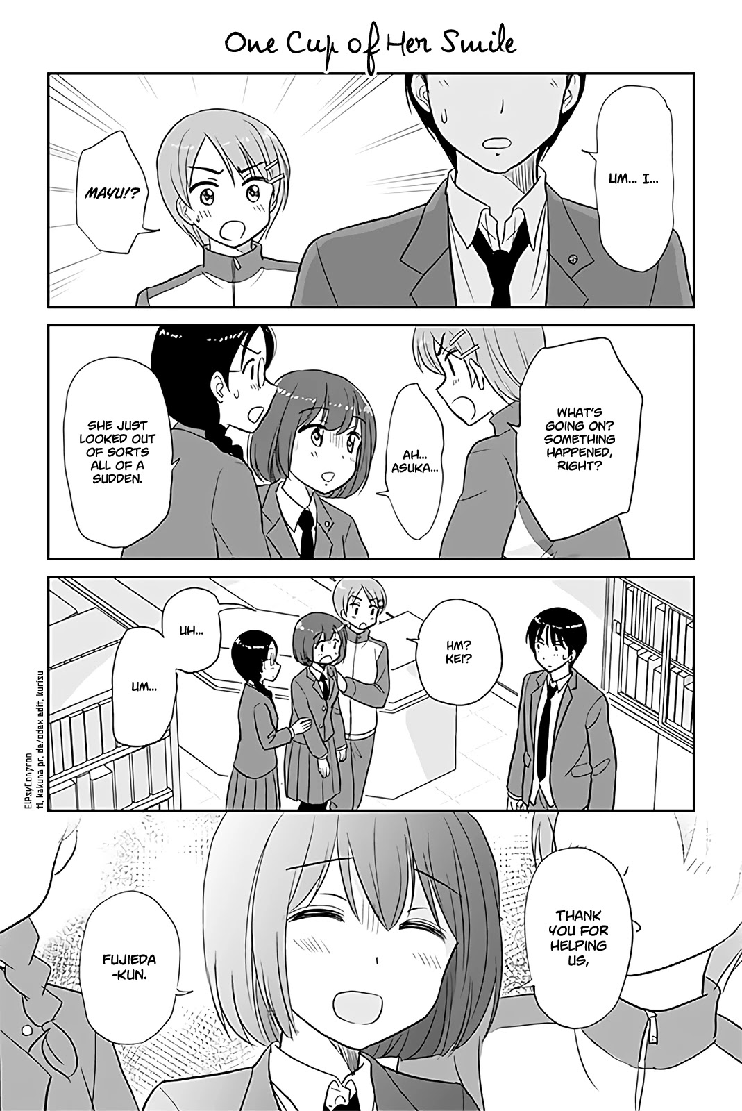 Otome Danshi ni Koisuru Otome Chapter 176 page 1 - Chapter 176: One Cup of Her Smile