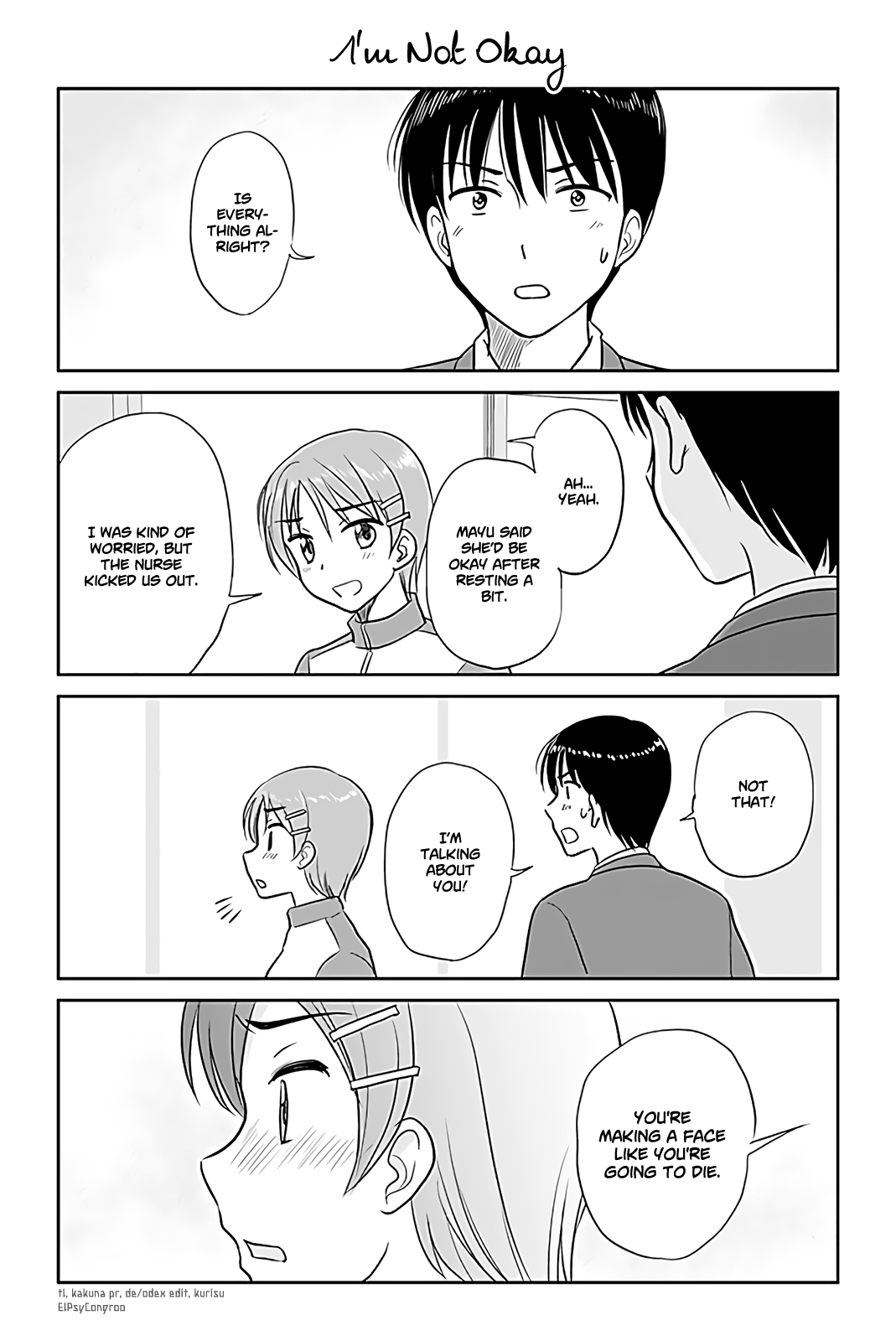 Otome Danshi ni Koisuru Otome Chapter 179 page 1 - Chapter 179: I'm Not Okay