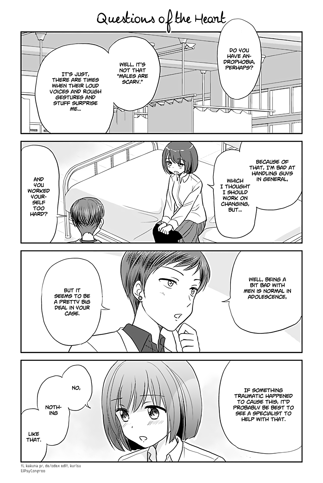 Otome Danshi ni Koisuru Otome Chapter 181 page 1 - Chapter 181: Questions of the Heart