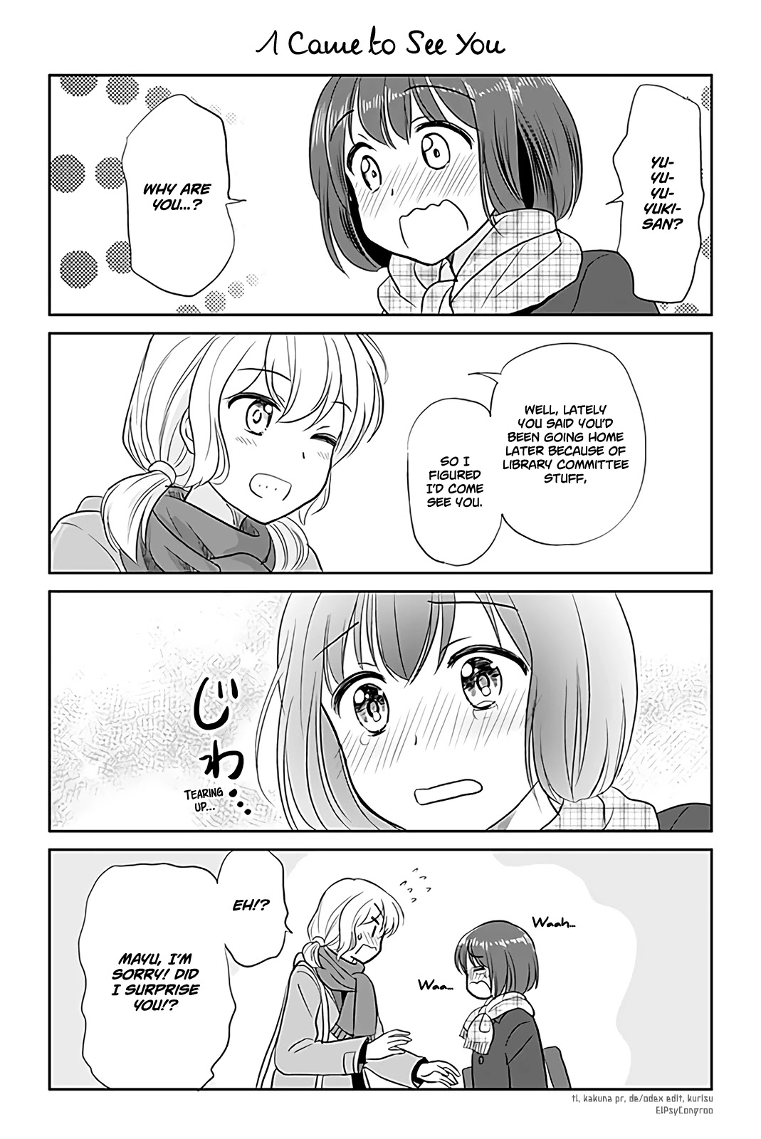 Otome Danshi ni Koisuru Otome Chapter 187 page 1 - Chapter 187: I Came To See You