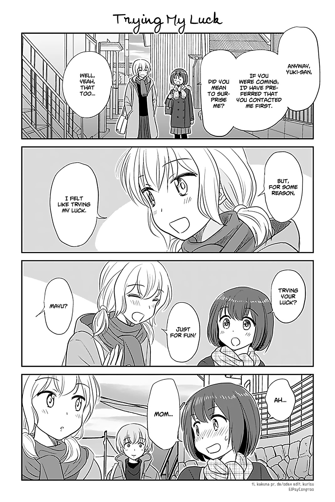 Otome Danshi ni Koisuru Otome Chapter 190 page 1 - Chapter 190: Trying My Luck