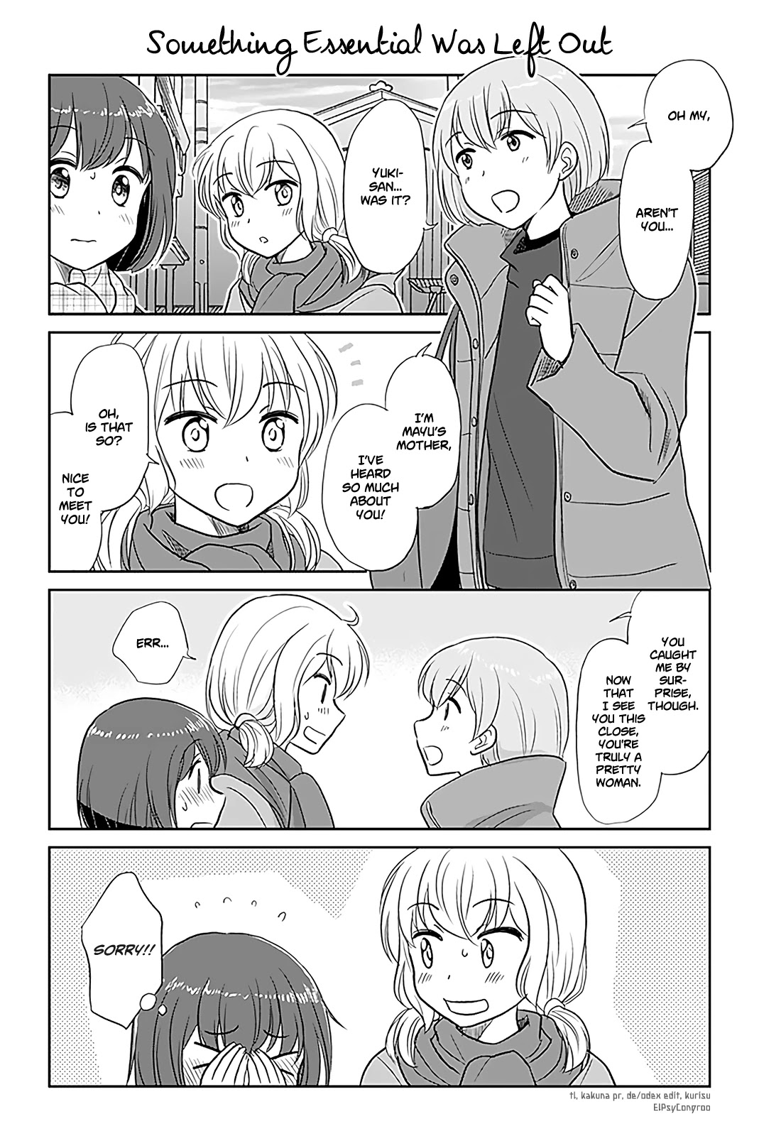 Otome Danshi ni Koisuru Otome Chapter 191 page 1 - Chapter 191: Something Essential Was Left Out