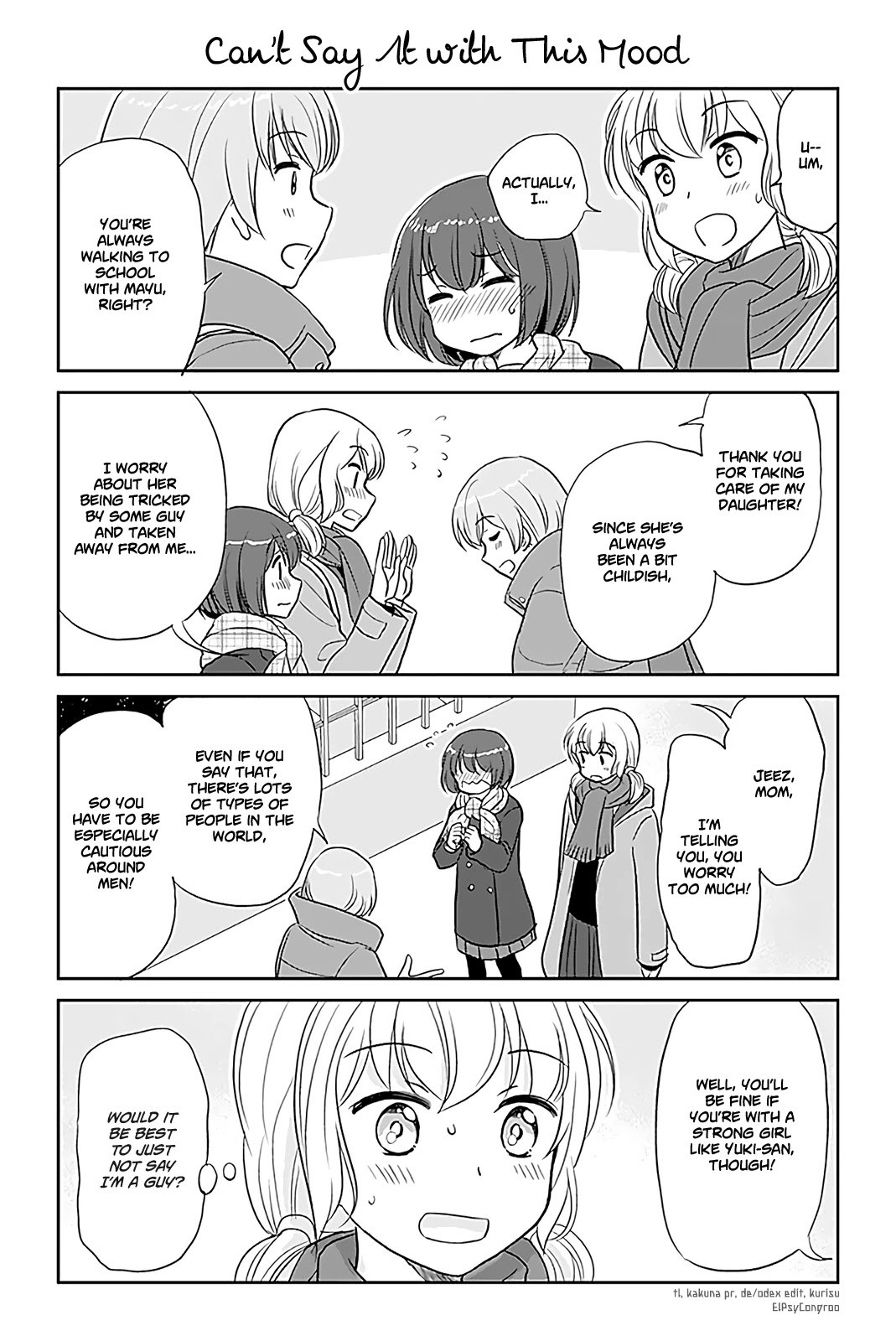 Otome Danshi ni Koisuru Otome Chapter 192 page 1 - Chapter 192: Can't Say It with This Mood