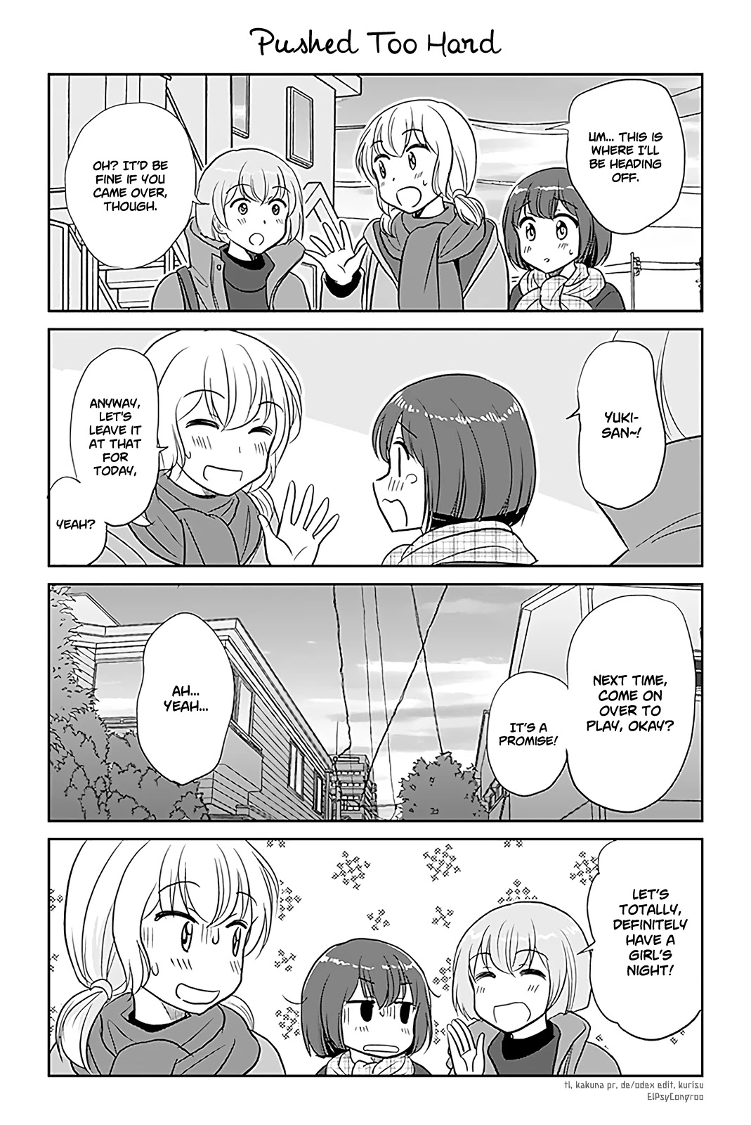 Otome Danshi ni Koisuru Otome Chapter 193 page 1 - Chapter 193: Pushed Too Hard