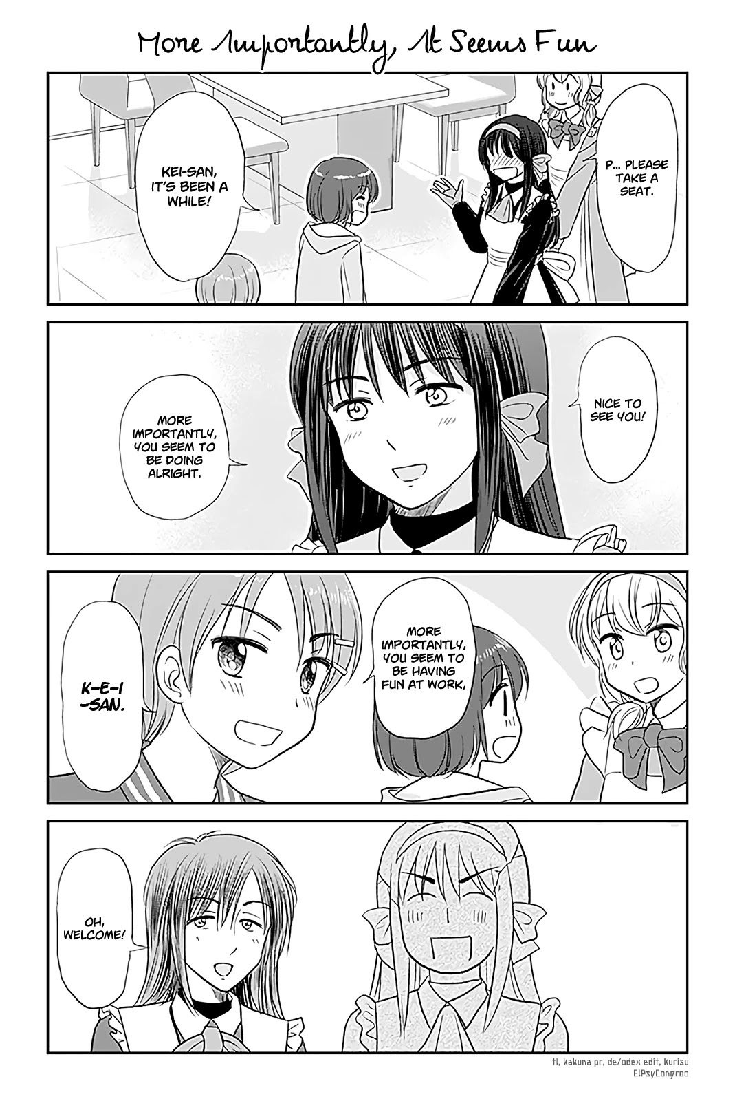Otome Danshi ni Koisuru Otome Chapter 195 page 1 - Chapter 195: More Importantly, It Seems Fun