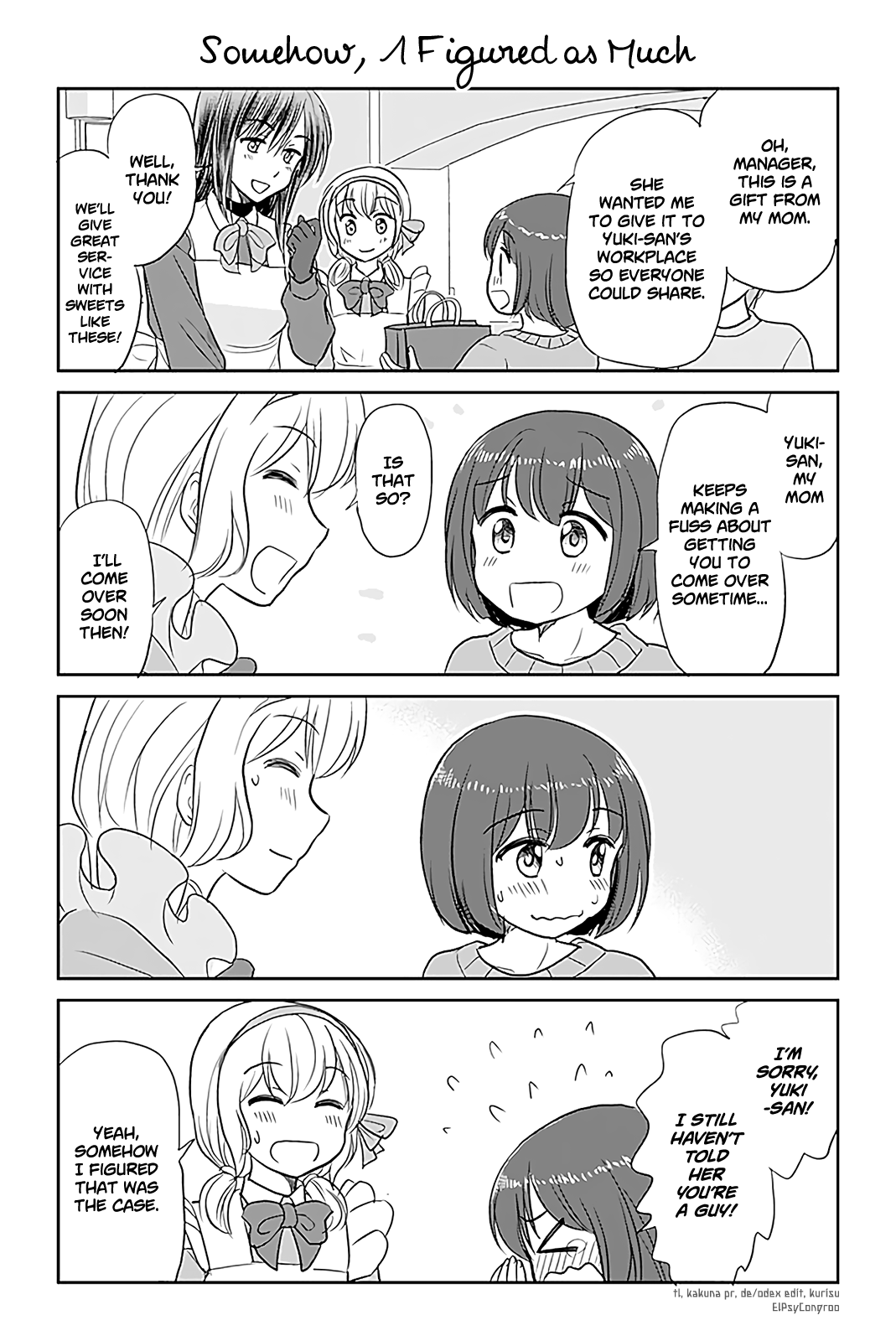 Otome Danshi ni Koisuru Otome Chapter 196 page 1 - Chapter 196: Somehow, I Figured as Muchby