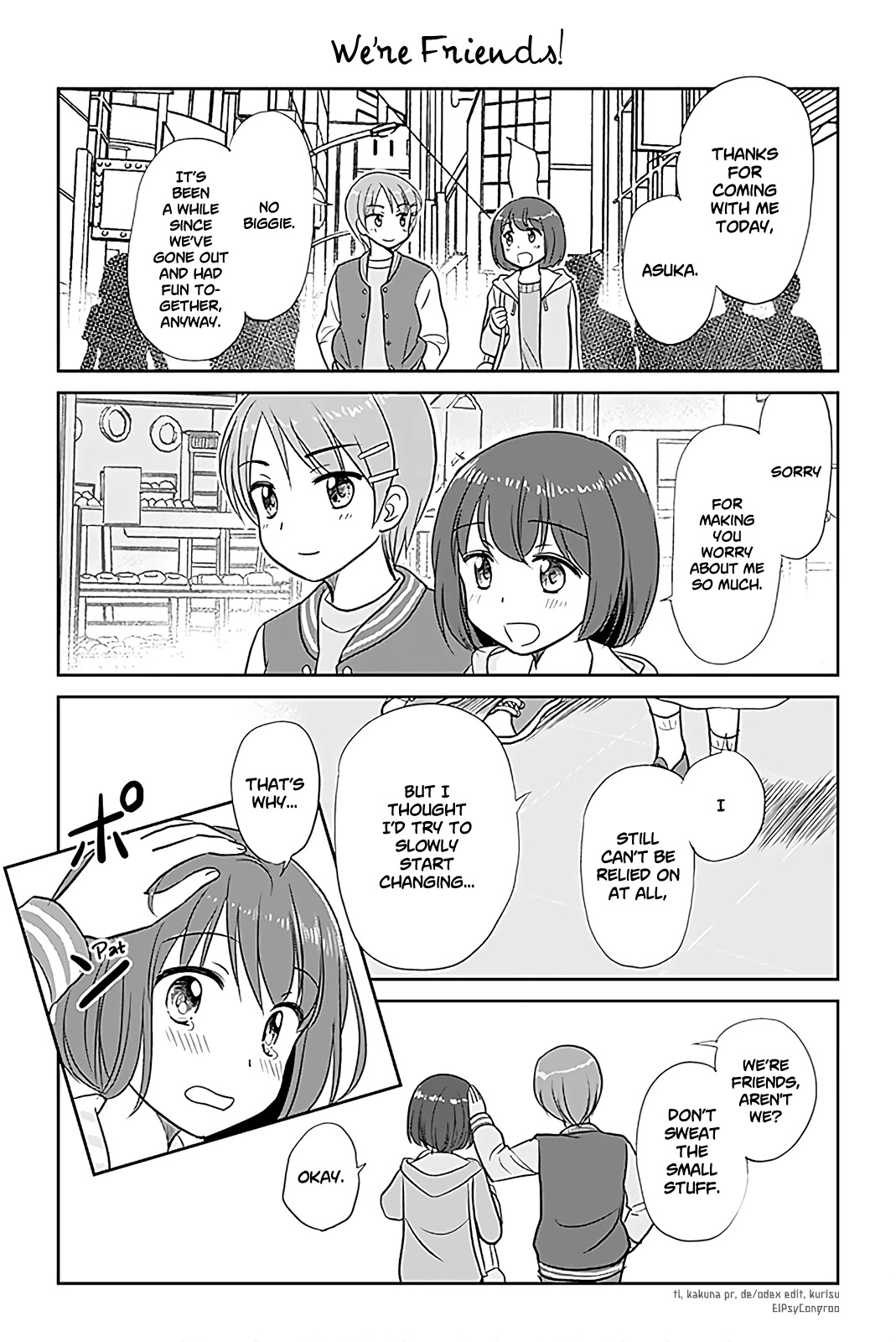 Otome Danshi ni Koisuru Otome Chapter 198 page 1 - Chapter 198: We're Friends