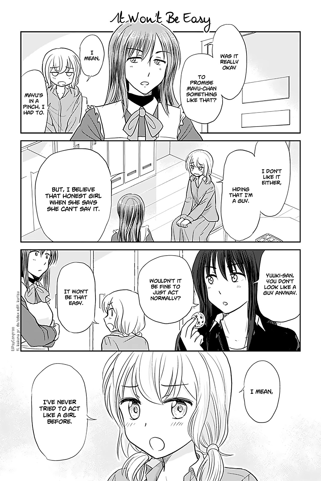 Otome Danshi ni Koisuru Otome Chapter 199 page 1 - Chapter 199: It Won't Be Easy