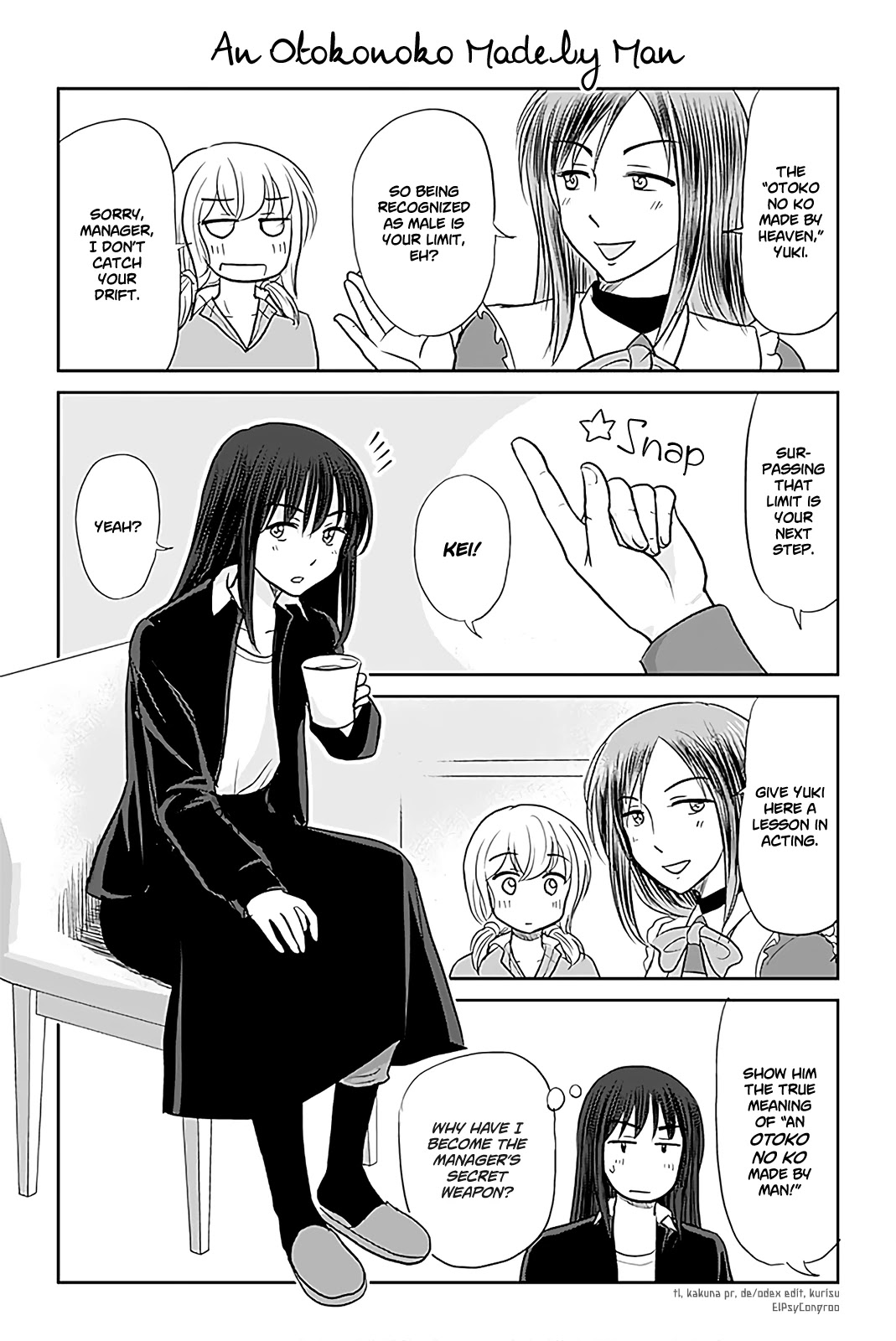 Otome Danshi ni Koisuru Otome Chapter 200 page 1 - Chapter 200: An Otokonoko Made By Man