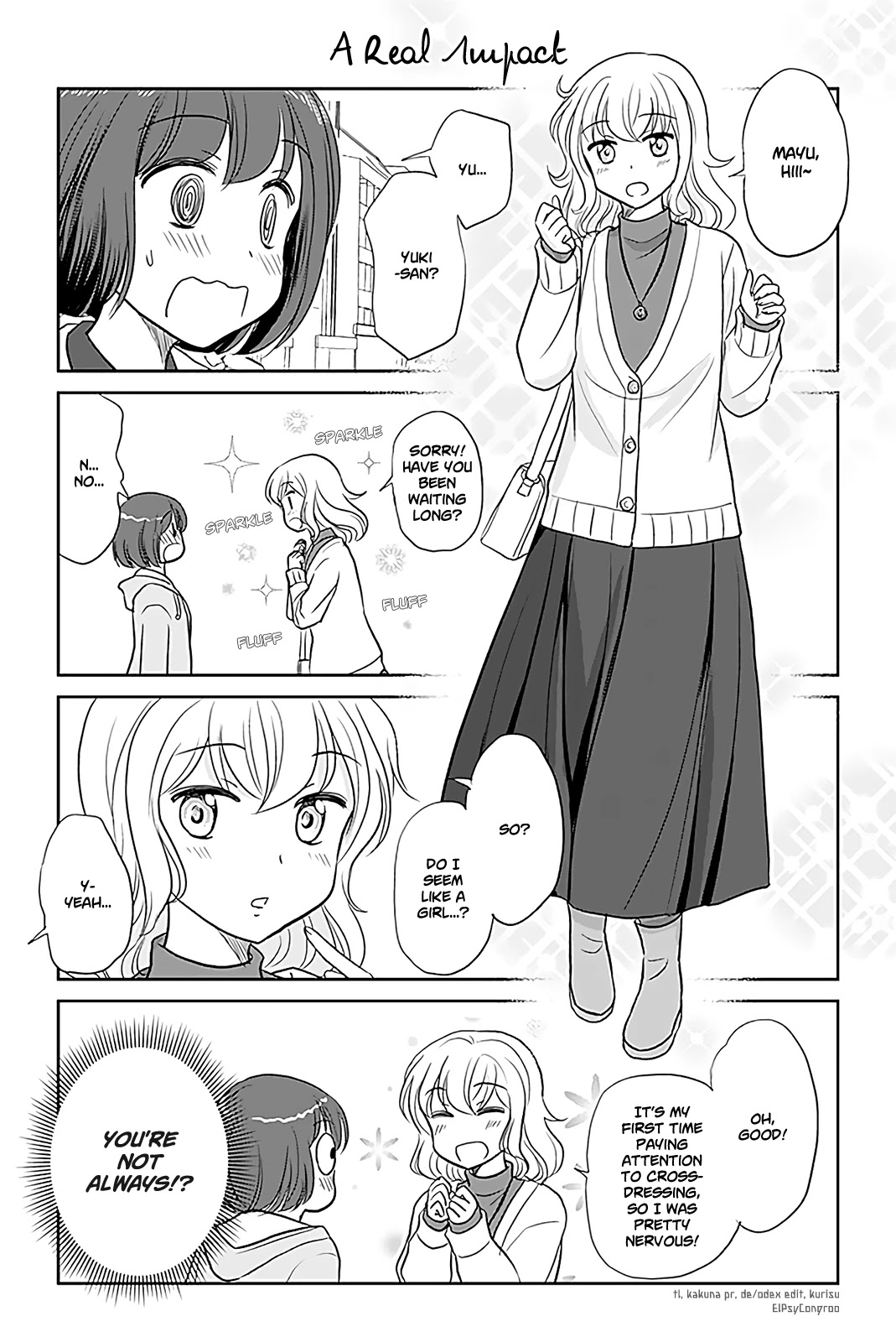 Otome Danshi ni Koisuru Otome Chapter 202 page 1 - Chapter 202: A Real Impact