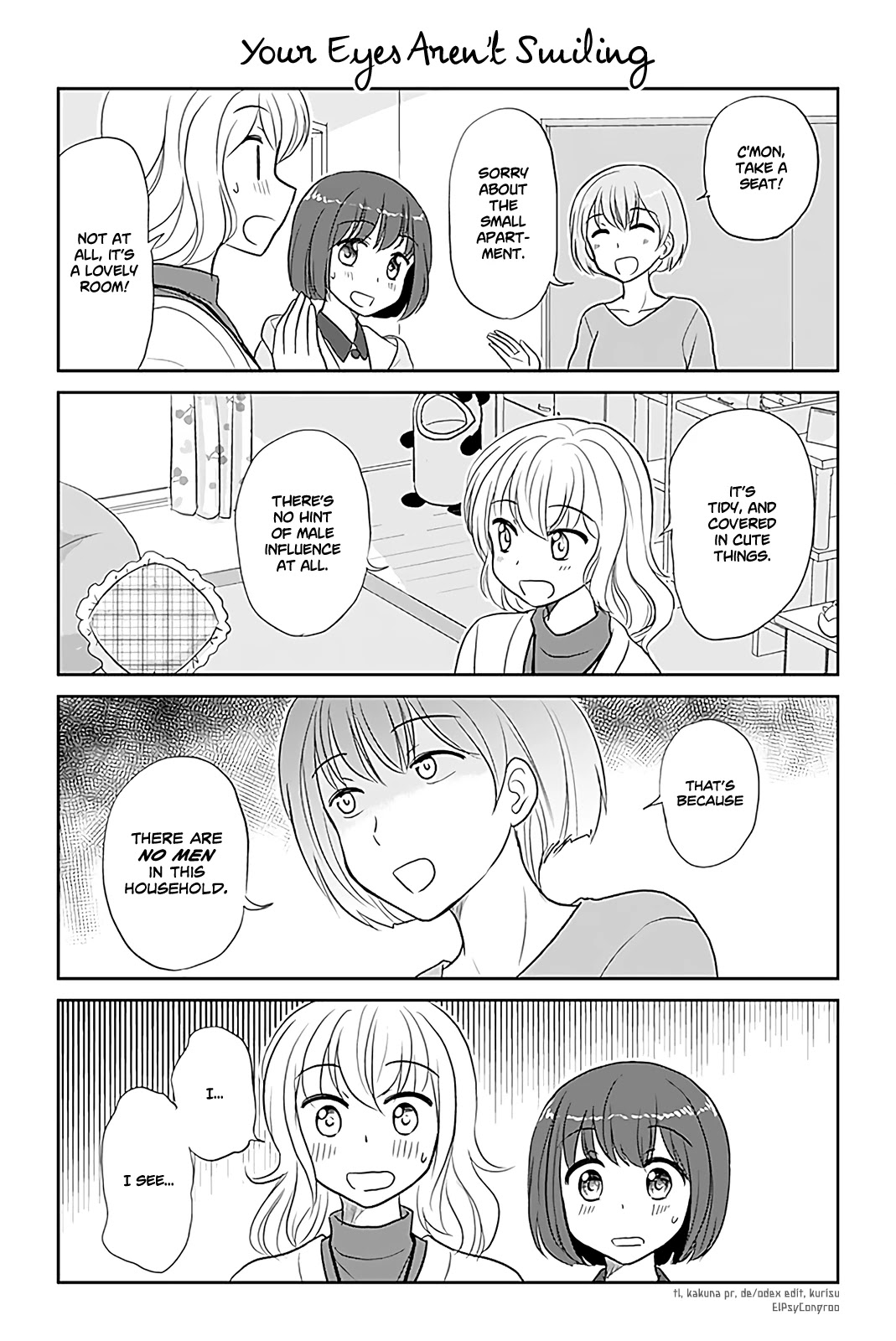Otome Danshi ni Koisuru Otome Chapter 205 page 1 - Chapter 205: Your Eyes Aren't Smiling