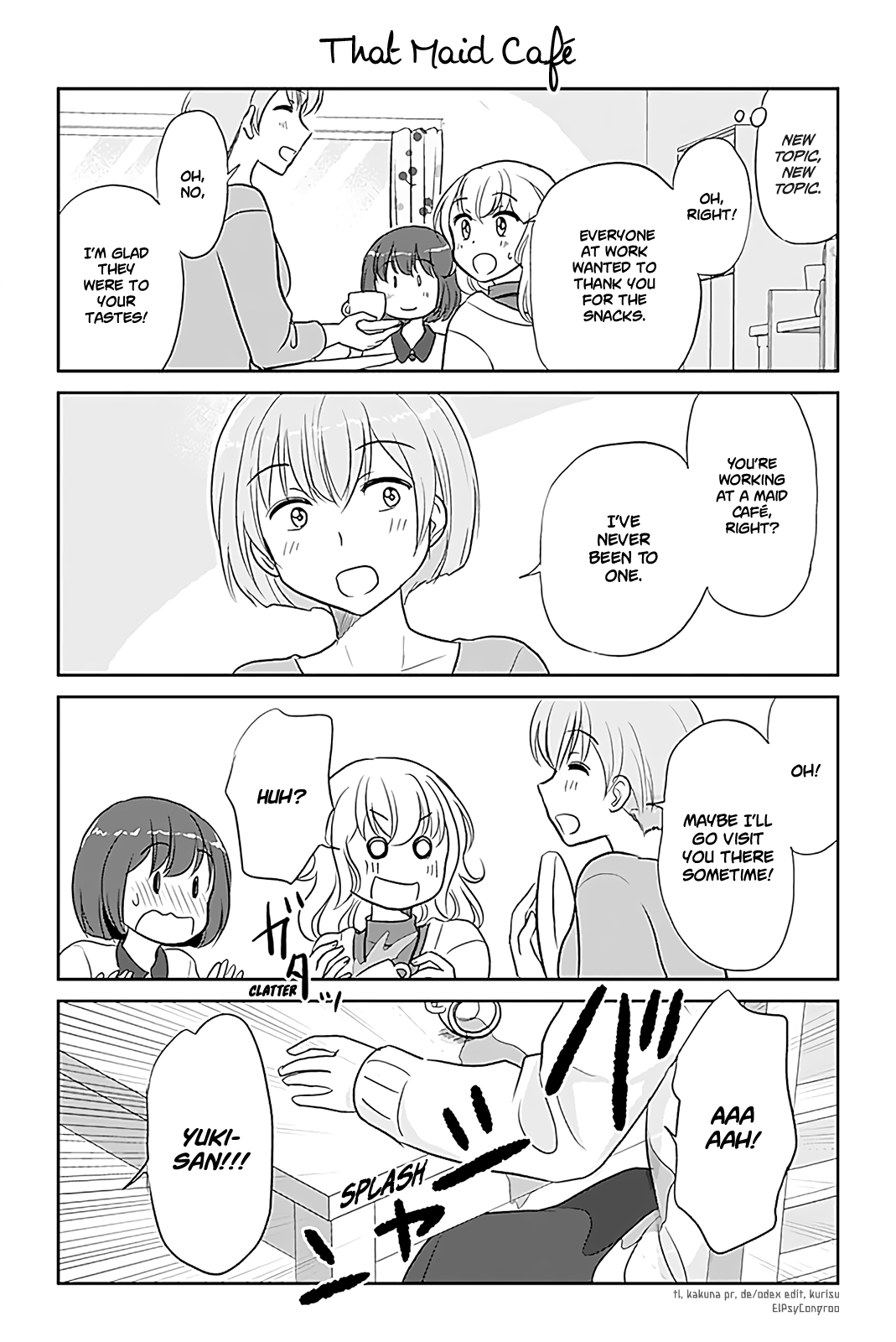 Otome Danshi ni Koisuru Otome Chapter 207 page 1 - Chapter 207: That Maid Café