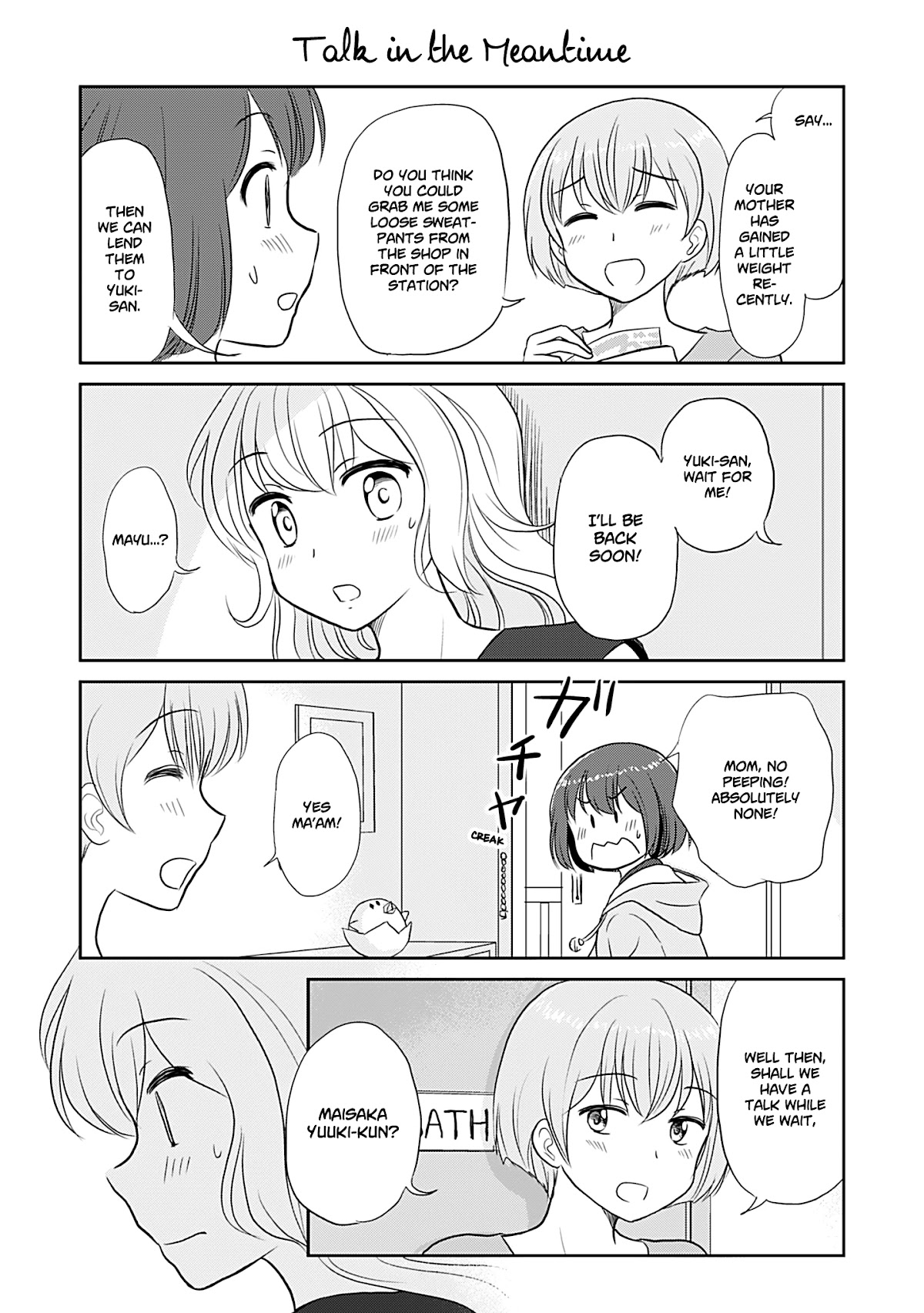 Otome Danshi ni Koisuru Otome Chapter 210 page 1 - Chapter 210: Talk in the Meantime