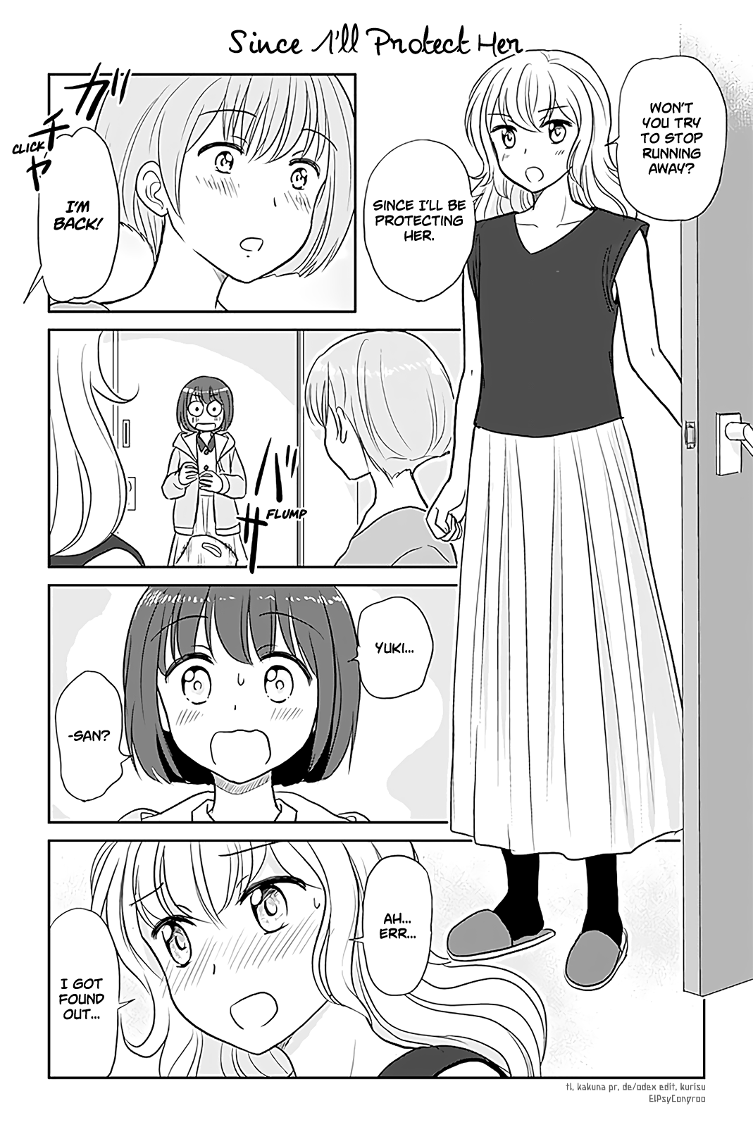 Otome Danshi ni Koisuru Otome Chapter 215 page 1 - Chapter 215: Since I'll Protect Her
