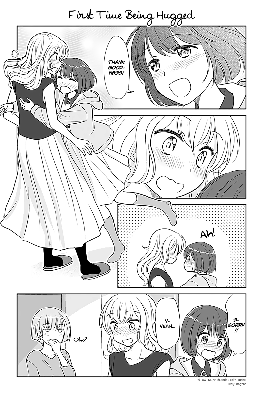 Otome Danshi ni Koisuru Otome Chapter 217 page 1 - Chapter 217: First Time Being Hugged