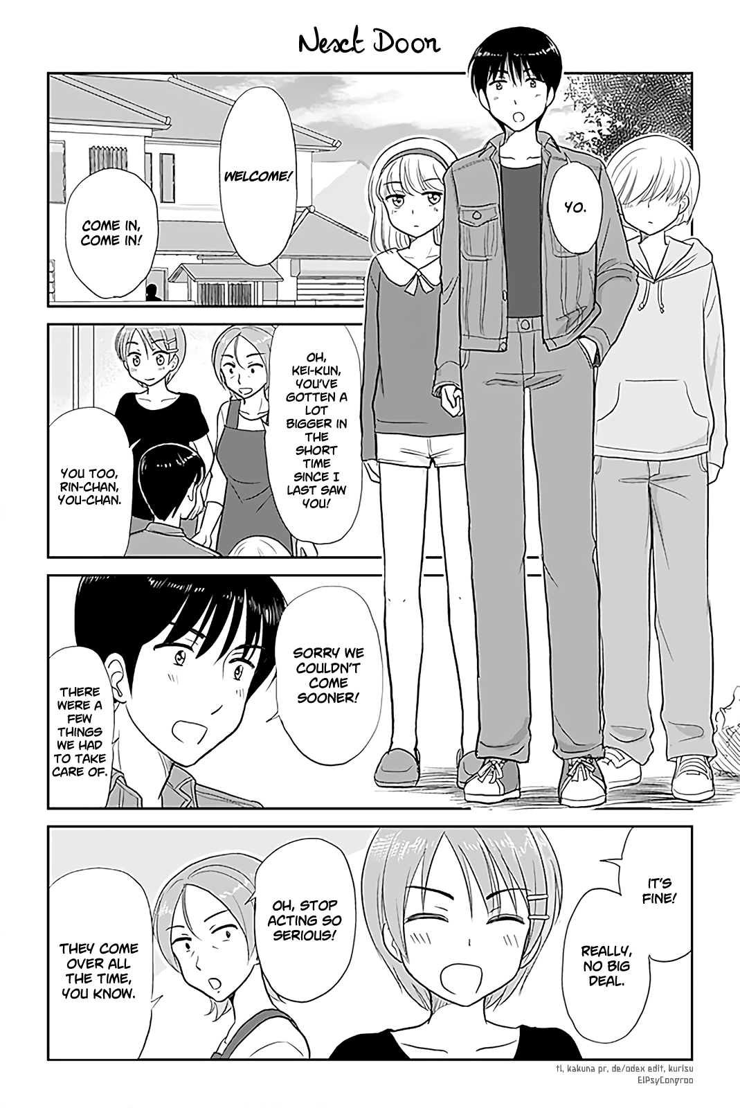 Otome Danshi ni Koisuru Otome Chapter 219 page 1 - Chapter 219: Next Door