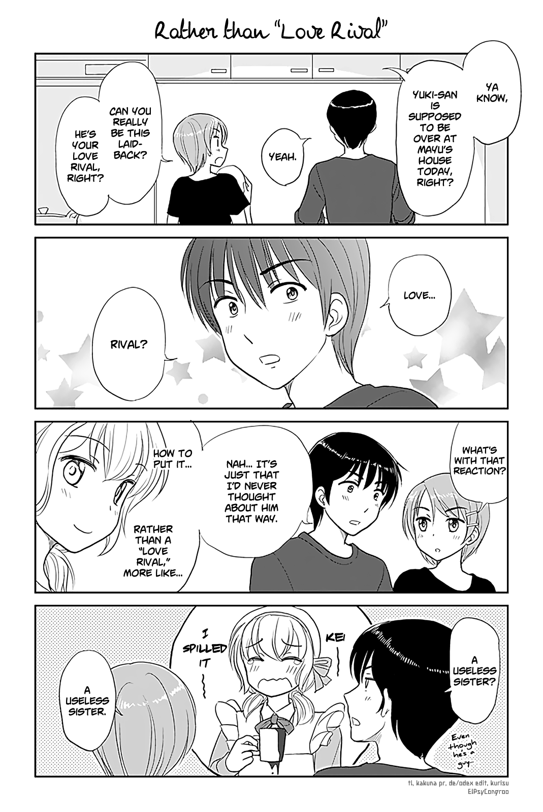 Otome Danshi ni Koisuru Otome Chapter 223 page 1 - Chapter 223: Rather than "Love Rival"