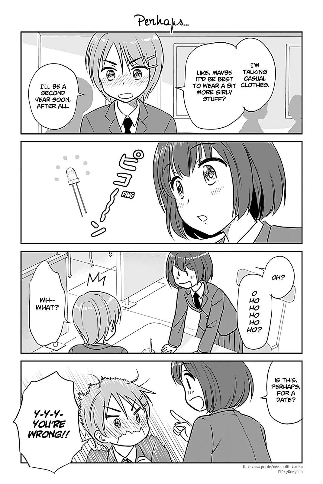 Otome Danshi ni Koisuru Otome Chapter 244 page 1 - Chapter 244: Perhaps...