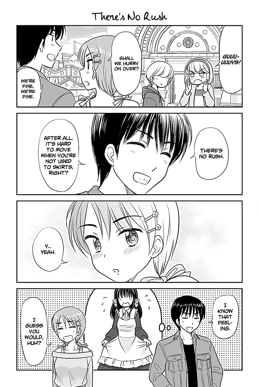 Otome Danshi ni Koisuru Otome Chapter 254 page 1 - Chapter 254: There's No Rush