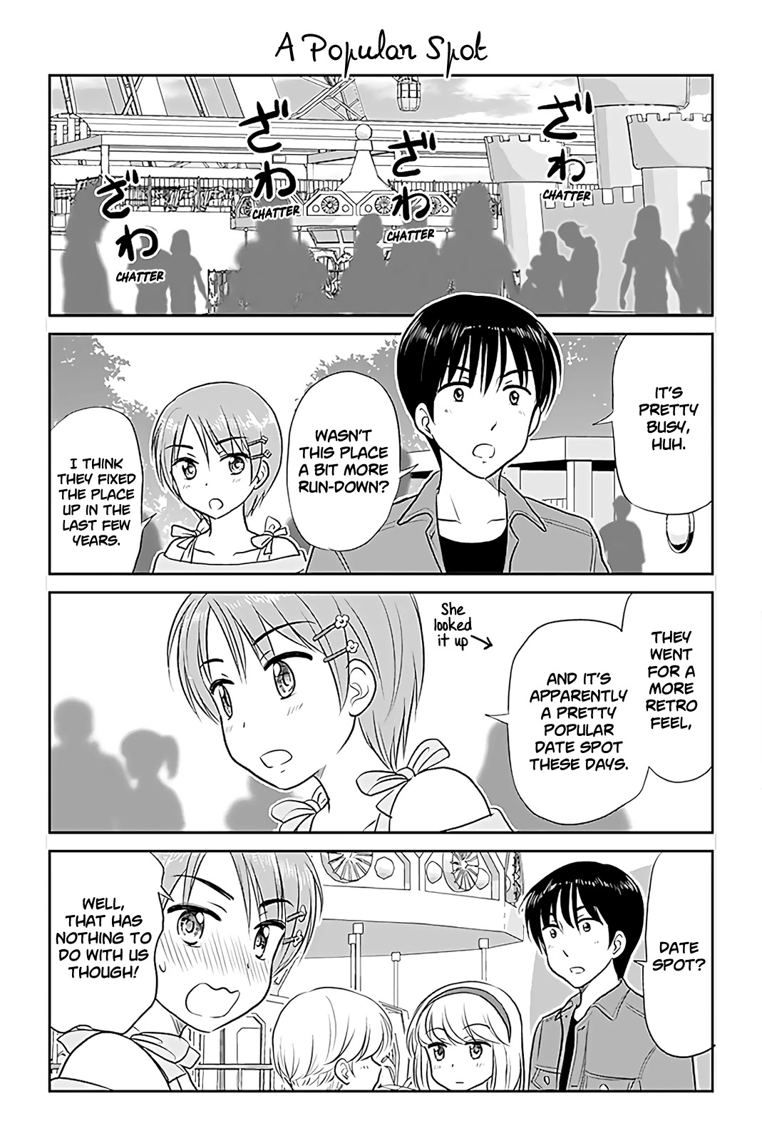 Otome Danshi ni Koisuru Otome Chapter 255 page 1 - Chapter 255: A Popular Spot