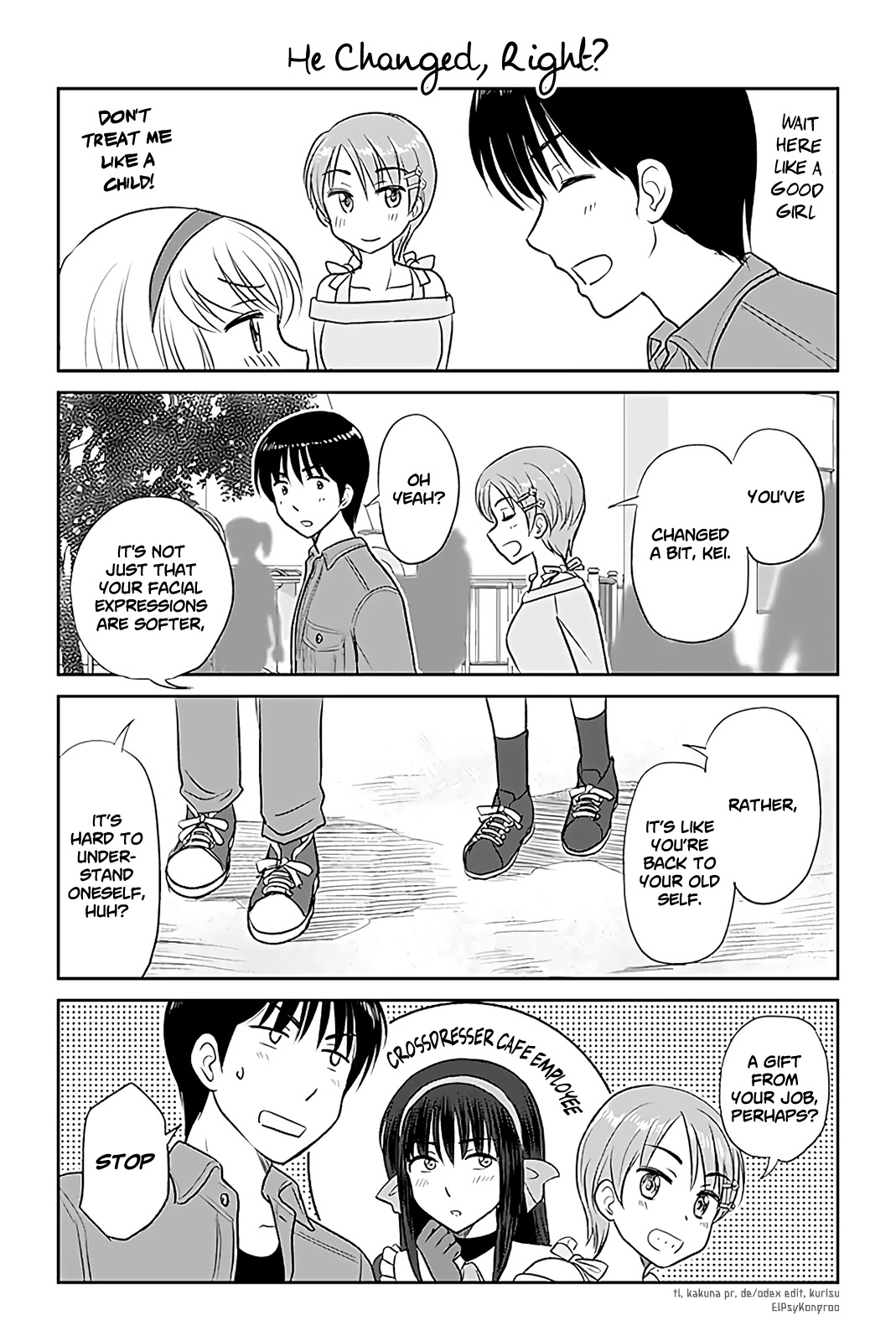 Otome Danshi ni Koisuru Otome Chapter 262 page 1 - Chapter 262: He Changed, Right?