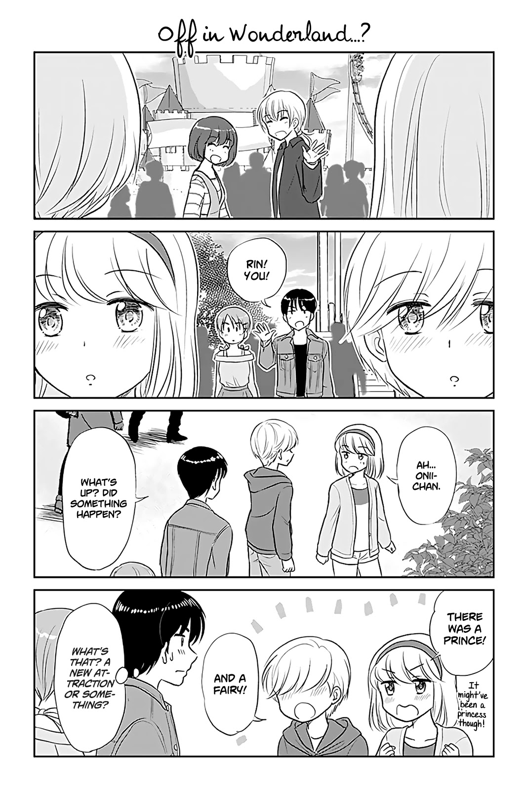 Otome Danshi ni Koisuru Otome Chapter 267 page 1 - Chapter 267: Off in Wonderland...?