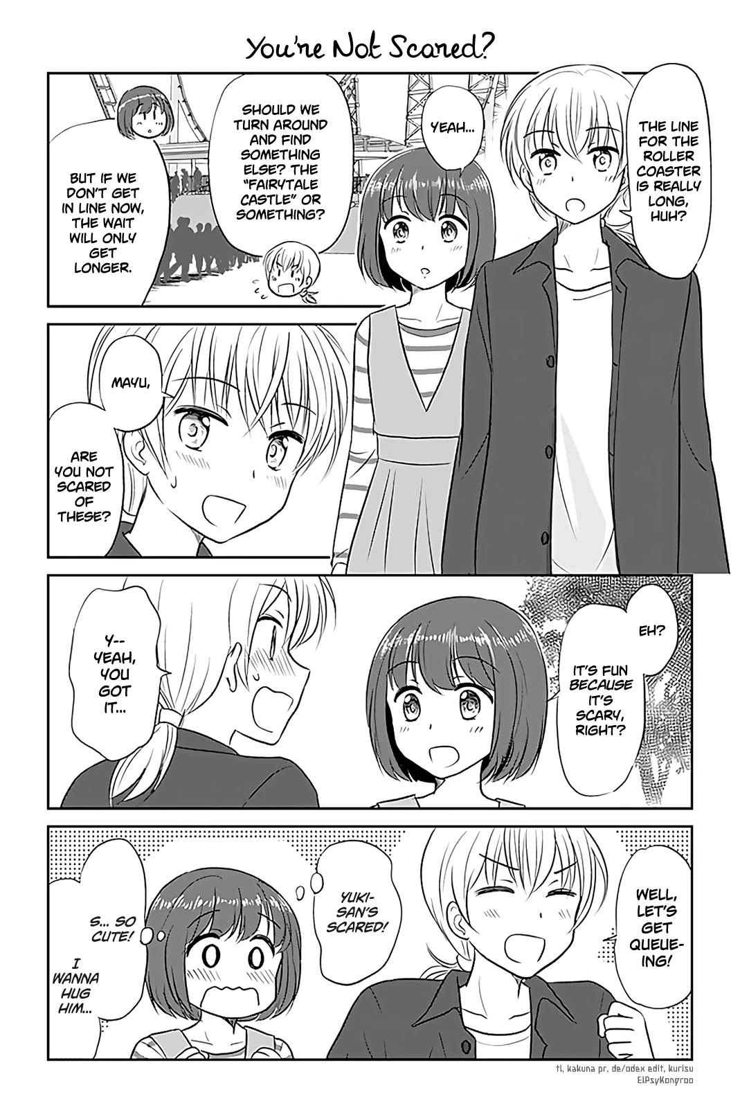 Otome Danshi ni Koisuru Otome Chapter 268 page 1 - Chapter 268: You're Not Scared?