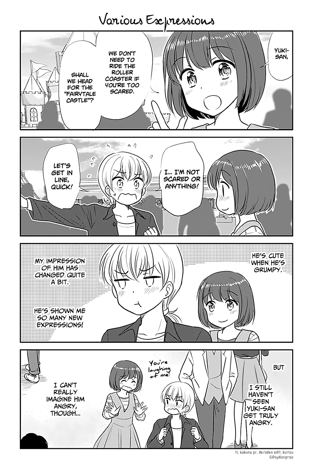 Otome Danshi ni Koisuru Otome Chapter 269 page 1 - Chapter 269: Various Expression