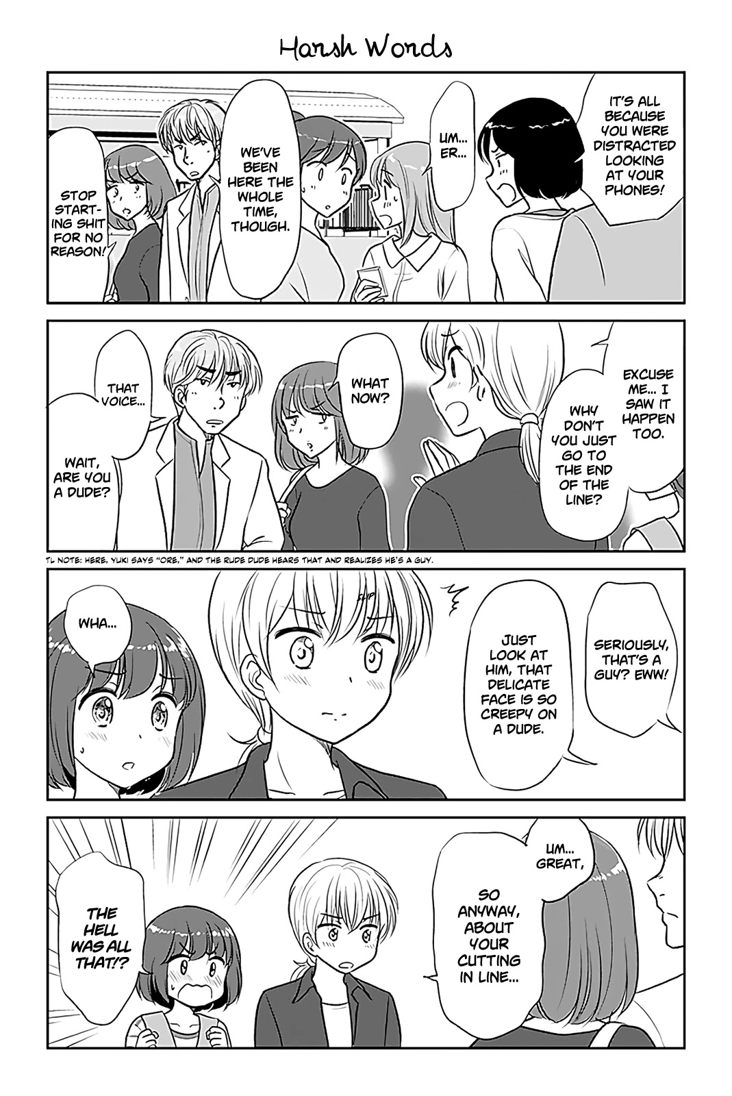 Otome Danshi ni Koisuru Otome Chapter 271 page 1 - Chapter 271: Harsh Words