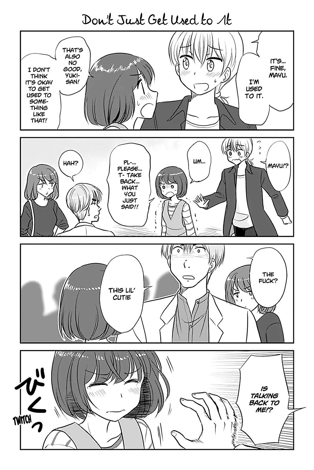 Otome Danshi ni Koisuru Otome Chapter 272 page 1 - Chapter 272: Don't Just Get Used to It
