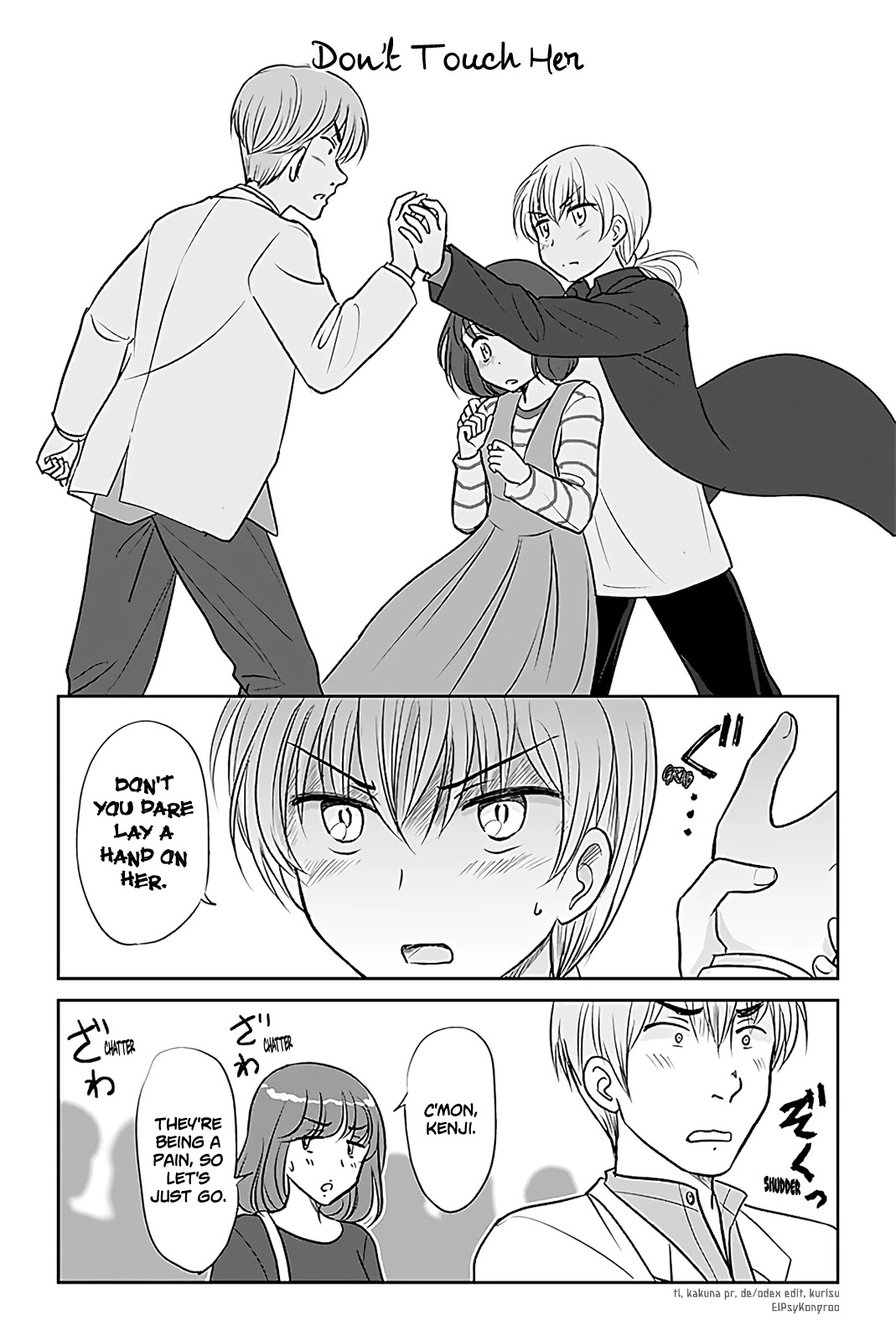 Otome Danshi ni Koisuru Otome Chapter 273 page 1 - Chapter 273: Don't Touch Her