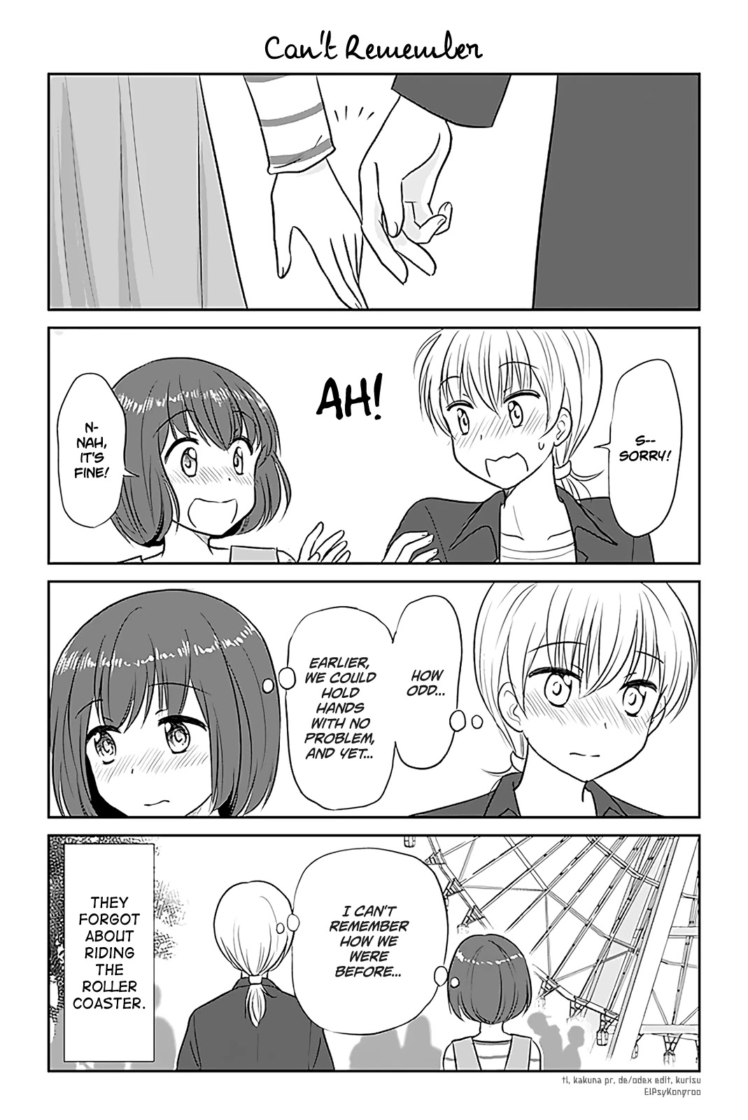 Otome Danshi ni Koisuru Otome Chapter 275 page 1 - Chapter 275: Can't Remember